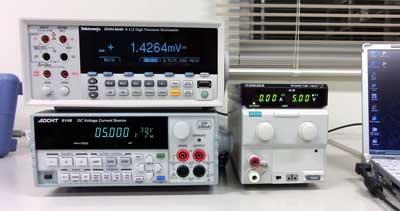 Voltage Source and Multi-Meter