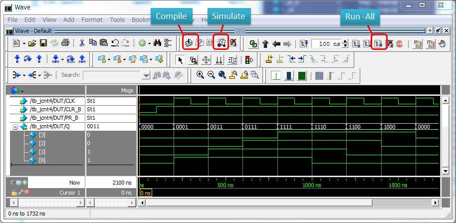 VerilogHDL simulation