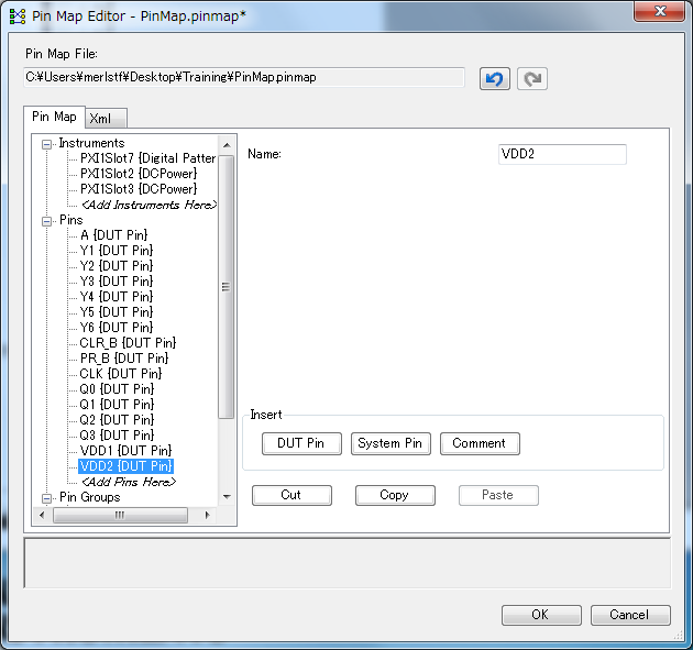 Pin Map Editor